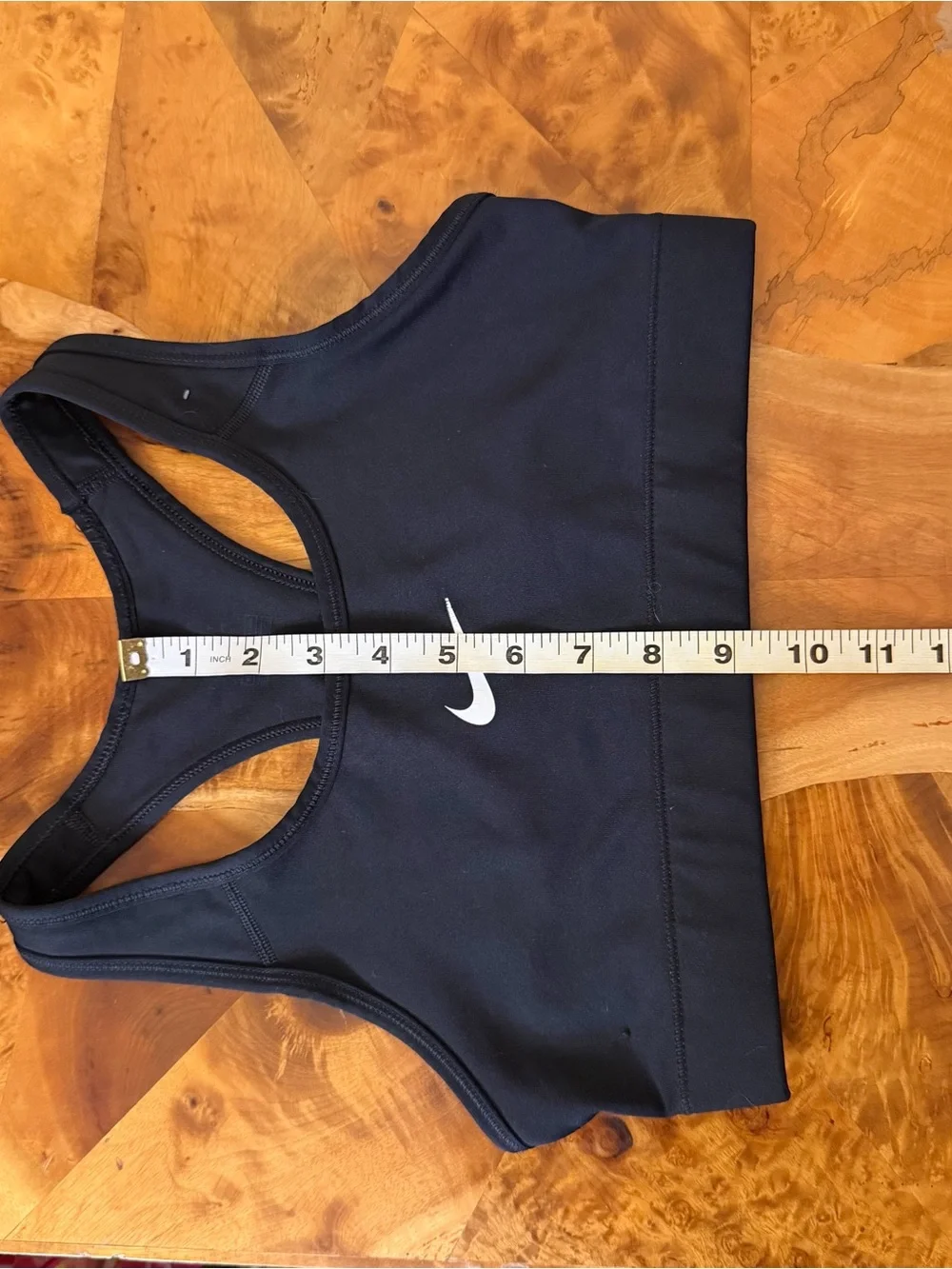 Nike Dri-FIT Small Sports Bra Racerback Black Women's Activewear Workout Top
